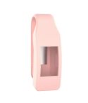 Smart Watch Silicone Clip Button Protective Case for Fitbit Inspire / Inspire HR / Ace 2(Pink)
