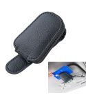 Car Sun Visor Glasses Clip Multi-functional Card Storage Bracket (Black)