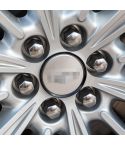 4 PCS Car Aluminum Wheel Hub Deroration Ring For Cadillac(Black)