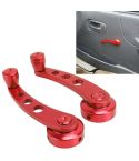 1 Pair Universal Car Wagon Door Window Crank Handle Winder  Manual Door Crank Handle Window Winders(Red)