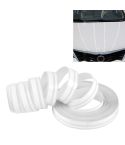 12mm × 9.8m Car Self Adhesive Decorative Stripe Tape Line(White)