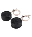 2 PCS 4 Mounting Options High Efficiency Dome Tweeter Mini Car Speaker Dome Tweeter Audio Auto Sound Component Speakers for Car Stereo