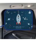 Car Large Rear Window Sunscreen Insulation Window Sunshade Cover, Size: 70*50cm