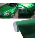 1.52m × 0.5m Electroplating Car Auto Body Decals Sticker Self-Adhesive Side Truck Vinyl Graphics(Green)