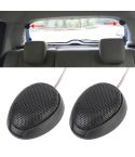 2 PCS TW-106 1000W 98dB Car Dome Tweeter Audio Loudspeaker Treble Speaker