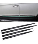 4 PCS Car Auto Door Side Edge Metal Anti-scratch Body Guard Protection Strip Sticker(Black)