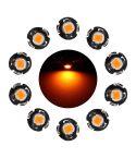 10 PCS 0.5W T3 Instrument Panel LED Light Dashboard Indicator Lamp Bulb (Yellow Light)