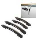 3R 3R-2103 4 PCS Rubber Car Side Door Edge Protection Guards Cover Trims Stickers(Brown)