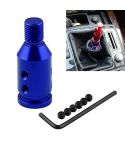 Car Threaded Shifter Gear Shift Knob Adapter 12 x 1.25 (Blue)