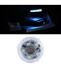 Universal Car Wireless LED Atmosphere Lights Emergency Foot Light (Ice Blue Light)