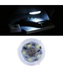 Universal Car Wireless LED Atmosphere Lights Emergency Foot Light (White Light)