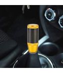 Universal Car Carbon Fiber Metal Gear Shift Knob (Gold)