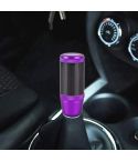 Universal Car Carbon Fiber Metal Gear Shift Knob (Purple)
