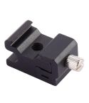 Universal Metal Flash Stand Bracket Cold Shoe Lamp Head