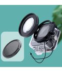 RUIGPRO for GoPro HERO8 Professional 58mm 16X Macro Lens Dive Housing Filter + Dive Housing Waterproof Case with Filter Adapter Ring & Lens Cap