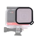 Square Housing Diving Color Lens Filter for Insta360 ONE R 4K Edition / 1 inch dition(Pink)