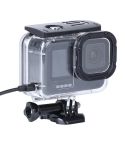 Shockproof Dustproof Housing Protective Case with Charging Hole & Buckle Basic Mount & Screw For GoPro HERO10 Black / HERO9 Black