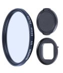 RUIGPRO for GoPro HERO10 Black / HERO9 Black Professional 52mm UV Lens Filter with Filter Adapter Ring & Lens Cap
