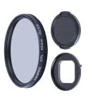 RUIGPRO for GoPro HERO10 Black / HERO9 Black Professional 52mm CPL Lens Filter with Filter Adapter Ring & Lens Cap