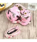 Flower Pattern PU Leather Camera Case for Sony A6000 / A6300 / A6400 / Nex 6 (Pink)