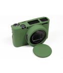 Soft Silicone Protective Case for Sony Cyber-Shot RX100 VII / RX100 M7 (Green)