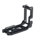 Vertical Shoot Quick Release L Plate Bracket Base Holder for Canon 5D Mark III(Black)