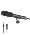 YELANGU YLG1401A Double Back Pole Professional Condenser Shotgun Microphone for DSLR & DV Camcorder(Black)