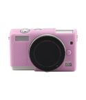 Soft Silicone Protective Case for Canon M100 (Pink)