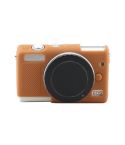 Soft Silicone Protective Case for Canon M100 (Brown)