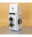 Non-Working Fake Dummy Handheld Retro DSLR Camera Model Photo Studio Props (White)
