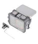 For Insta360 Ace Pro 2 Metal Protective Cage Adapter Frame