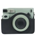 For FUJIFILM Instax WIDE 400 Full Body Leather Case Bag with Strap (Black)