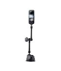 Single Suction Cup Articulating Friction Magic Arm Camera Mount (Black)