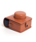 Vintage PU Leather Camera Case Bag For LOMO Automat Instax Camera (Brown)