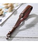 Wrist Strap Grip PU Leather Hand Strap for SLR / DSLR Cameras(Coffee)