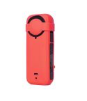 For Insta360 X4 Silicone Protective Case with Lens Cover (Red)