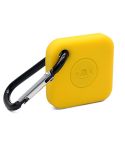 Bluetooth Smart Tracker Silicone Case for Tile Mate Pro(Yellow)