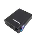 YG520 1800 Lumens HD LCD Projector,Built in Speaker,Can Read U disk, Mobile hard disk,SD Card, AV connect DVD, Set top box.(Black)