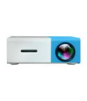 YG300 400LM Portable Mini Home Theater LED Projector with Remote Controller, Support HDMI, AV, SD, USB Interfaces (Blue)