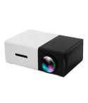 YG300 400LM Portable Mini Home Theater LED Projector with Remote Controller, Support HDMI, AV, SD, USB Interfaces, (Built-in 1300mAh Lithium battery)(Black)