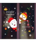 Window Glass Door Removable Christmas Festival Wall Sticker Decoration(6253)