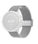 For Suunto 9 Milanese Nice Buckle Replacement Wrist Strap Watchband(Silver)