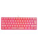 HXSJ V700 61 Keys RGB Lighting Gaming Wired Keyboard (Pink)