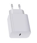 XY PD 25W USB-C / Type-C Single-port Travel Charger for Samsung Devices Fast Charging, EU Plug(White)