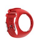 For POLAR M200 Texture Silicone Watch Band, One Size(Red)