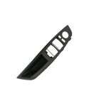 Car Left Front Inner Door Armrest for BMW  5 Series F10 / F18, Left Driving(Black)