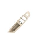 Car Left Front Inner Door Armrest for BMW  5 Series F10 / F18, Left Driving(Creamy-white)