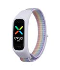 For OPPO Watch Nylon Watch Band(Colorful)