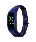For OPPO Watch Nylon Watch Band(Dark Blue)