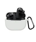 For Xiaomi FlipBuds Pro Full Coverage Liquid Silicone Protective Case(White)